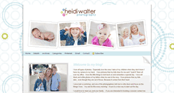 Desktop Screenshot of heidiwalterphotos.com